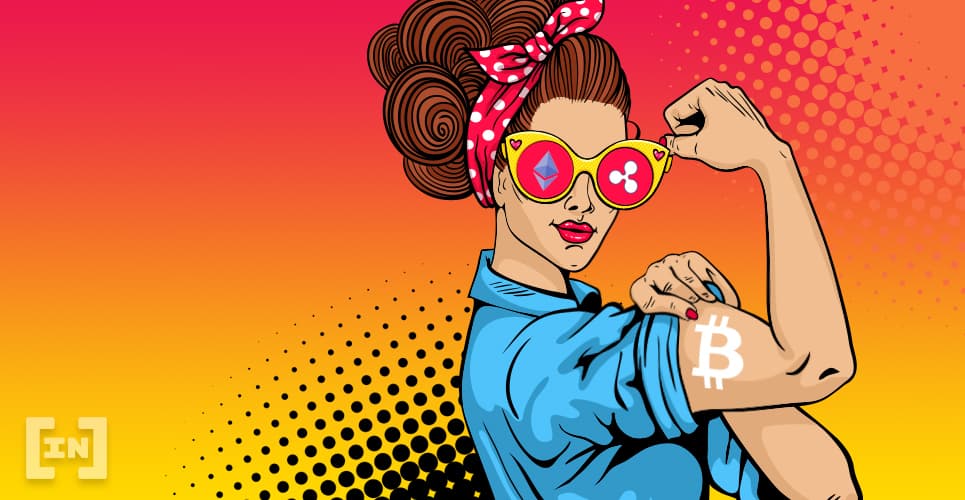A mulher no mercado cripto