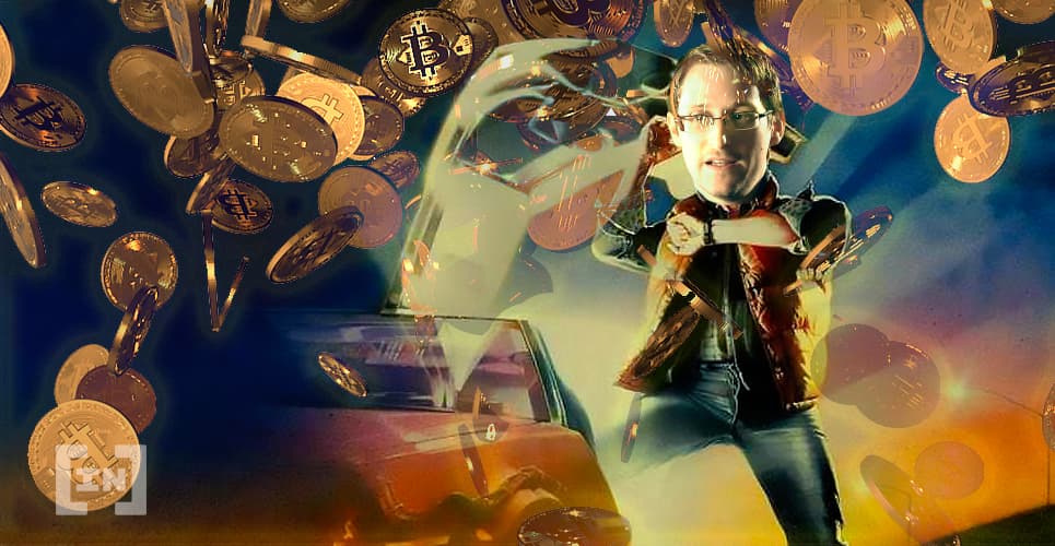 Edward Snowden Compra Bitcoin Porque Vê &#8216;Muito Pânico, Muito Pouco Motivo&#8217;