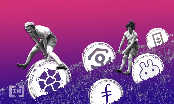 As 5 criptomoedas com os maiores ganhos da semana (22 a 29 de março)