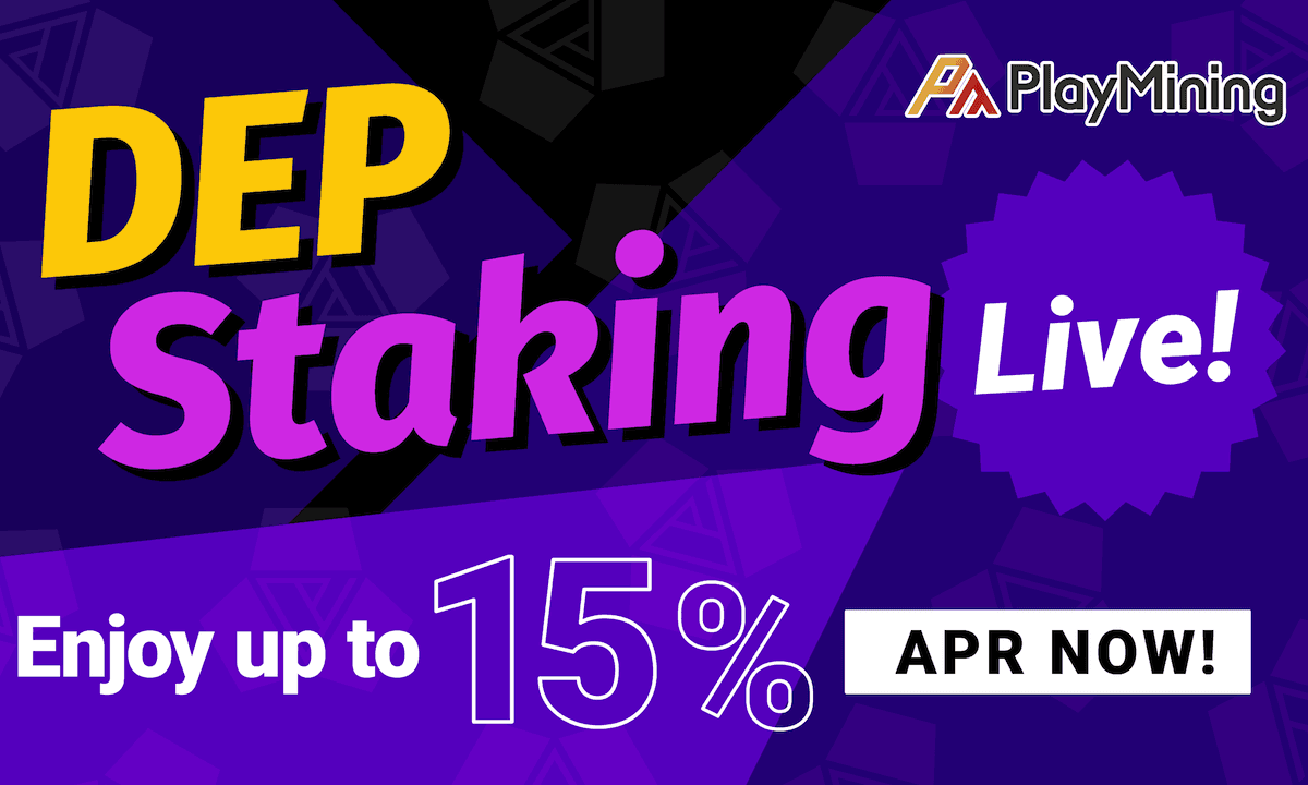 Digital Entertainment Asset lança staking do token DEP e leva DeFi para jogos