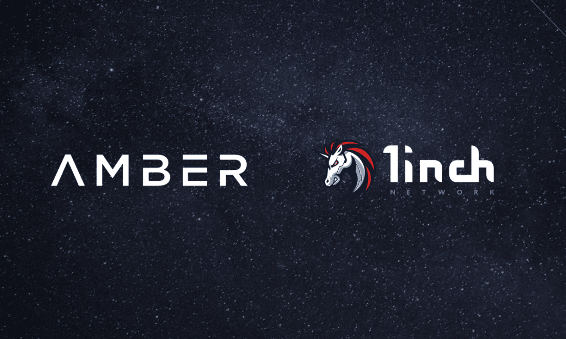 Amber Group lidera rodada de US$ 175 milhões no 1inch