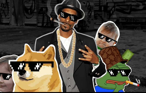 Melhores shitcoins em tendência no DEXTools: THUG e KENNY