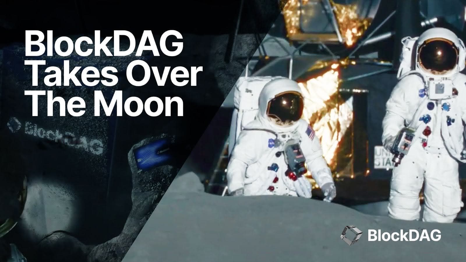 Nova hashtag #BlockDAGMoon da BlockDAG Network assume o controle do Twitter enquanto o projeto lança a segunda palestra “From the Moon”