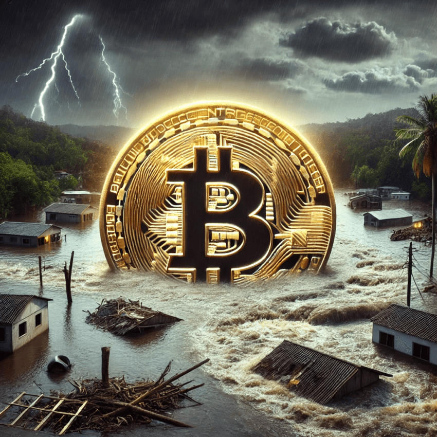 Chuvas RS: tragédia completa dois meses, saiba como doar em cripto