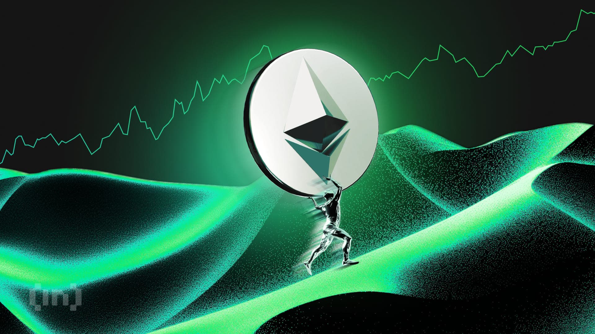 Ethereum perto de US$ 4 mil com acúmulo de baleias