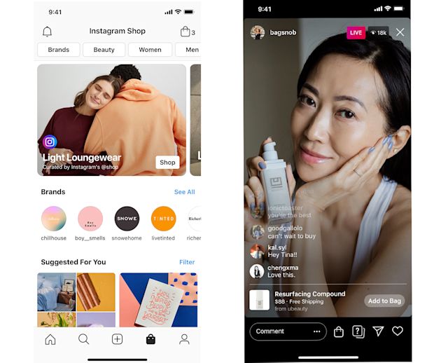 Instagram Shop