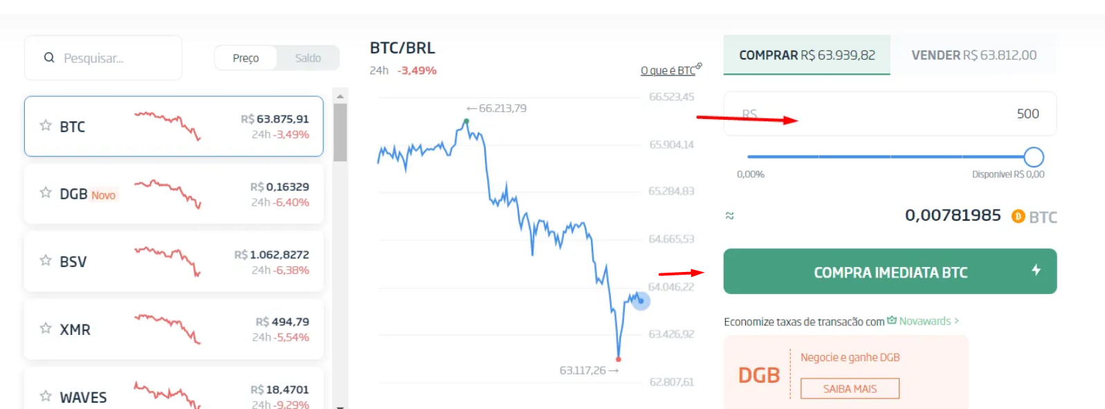 comprar btc