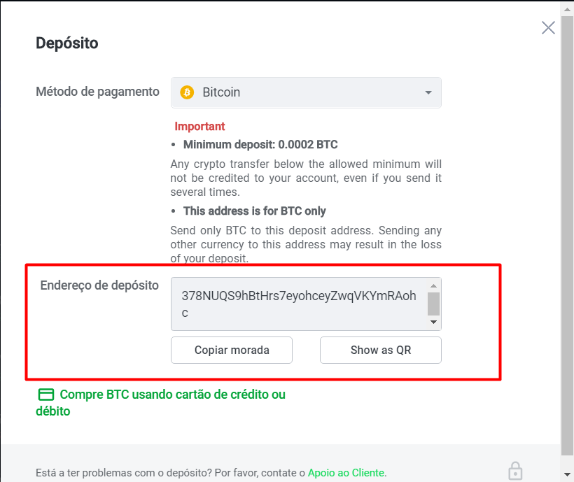 comprar bitcoins