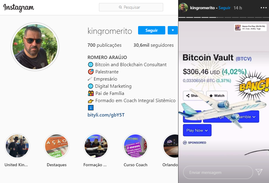 romero araujo bitcoin vault