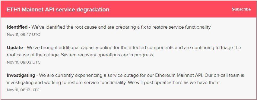 ethereum infura