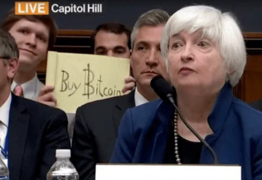 janet yellen buy bitcoin