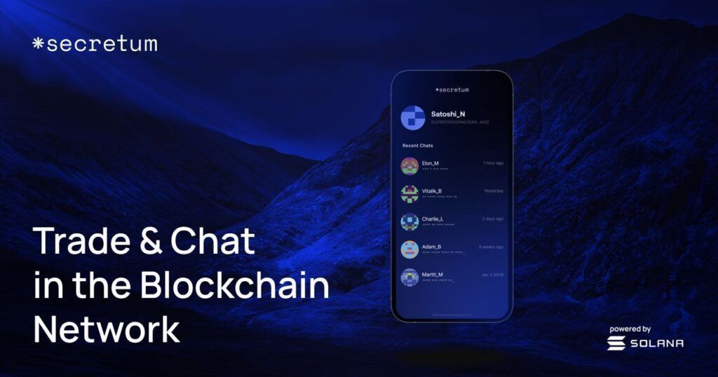 Secretum dApp: o próximo unicórnio de mensagens na Solana