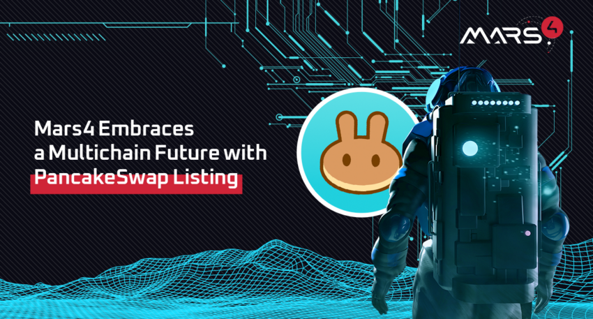 Mars4 projeta um futuro multi-chain com listagem na Pancakeswap