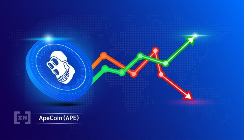 ApeCoin (APE) busca suporte após cair 45%; análise de criptomoedas