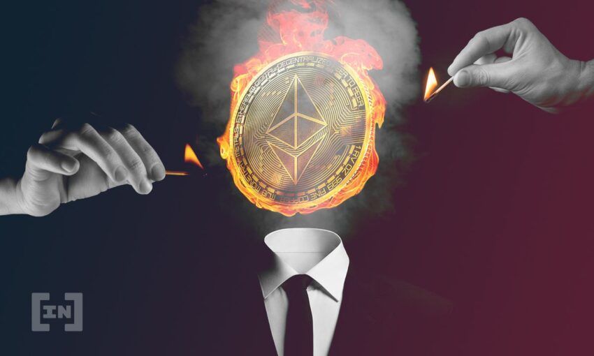 Token queimou 42% das taxas do Ethereum nas últimas 24 horas