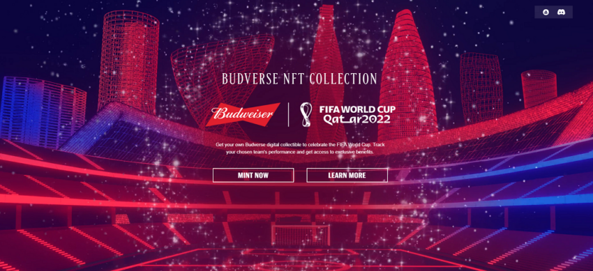 Copa do Mundo do Catar: Coleção da Budweiser transformará placares em NFTs