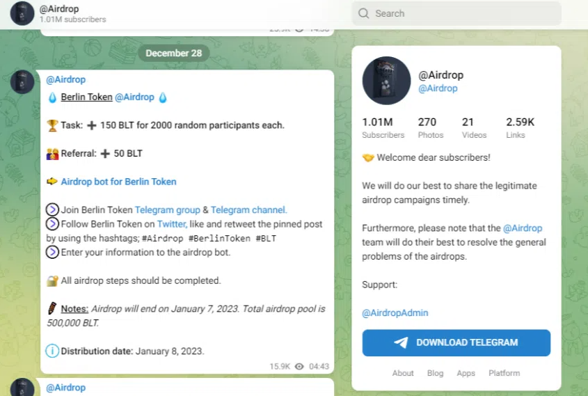 Airdrop
