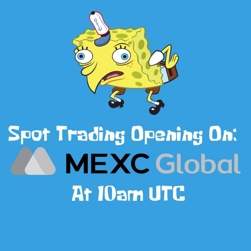 Memecoin $SPONGE com o preço em alta; compre na Bitget, Gate.io e MEXC