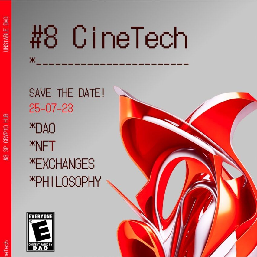 Oitava edição do SP Crypto Hub terá sessão de cinema tecnofilosófico