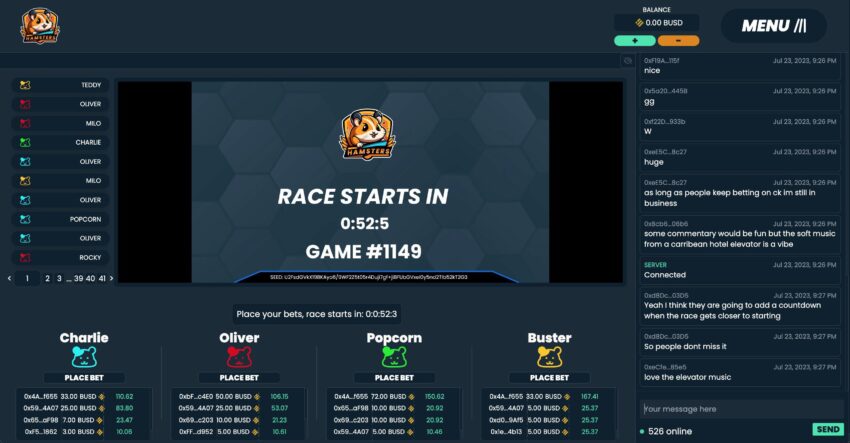 Mercado cripto é dominado por corrida de hamsters. Entenda