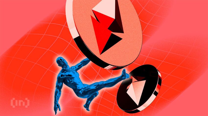 Dominância de mercado do Ethereum atinge mínimas de 2020