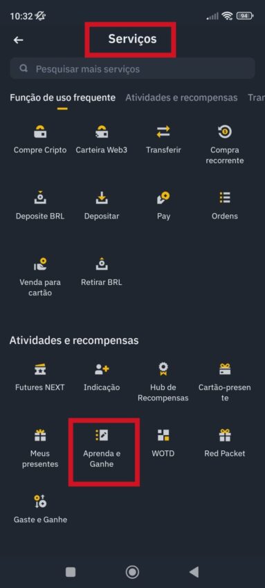 ganhe bitcoin na Binance