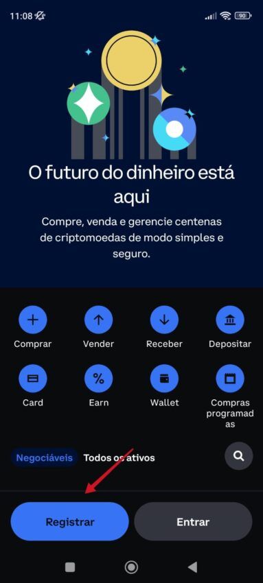 corretoras de criptomoedas que aceitam pix: coinbase