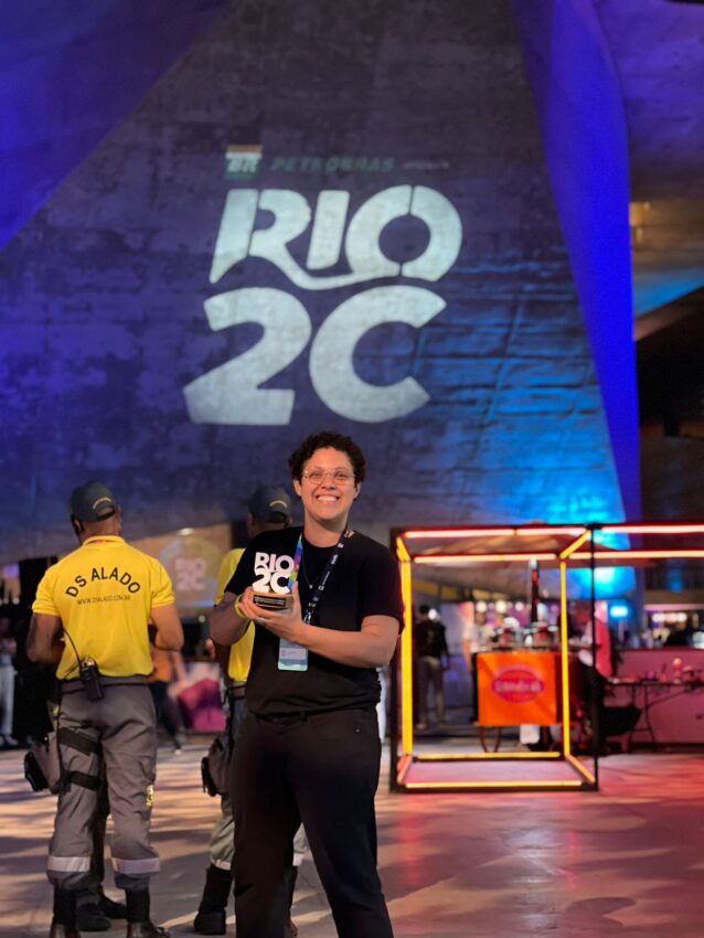 Heloísa Passos, CEO da Trexx na Rio2C