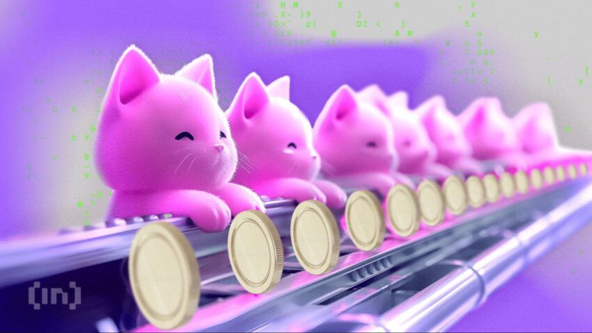 Memecoin de gato MEW dispara apesar de críticas