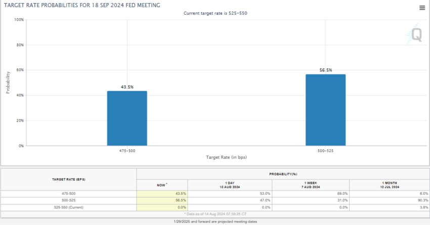 Fonte: CME Fed Watchtool