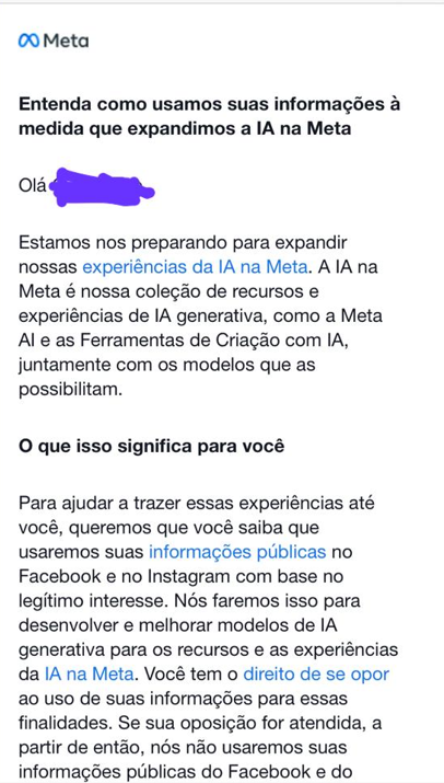 Meta IA brasileiros 