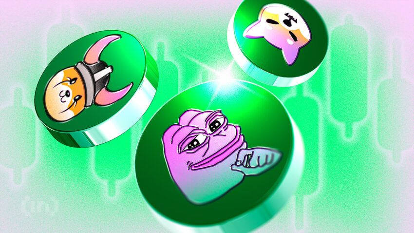 Memecoin salta quase 50% e decreta retorno do frenesi