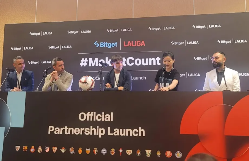 Bitget anunciou uma parceria com a La Liga. Fonte: BeInCrypto