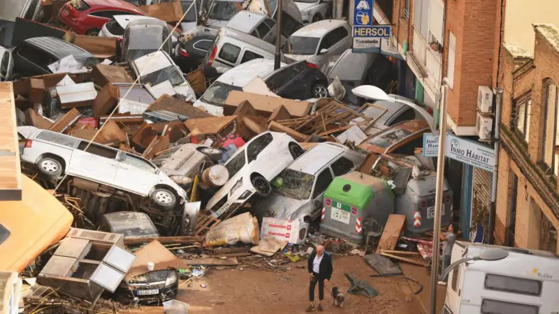 Impacto das inundações em Valência, Espanha