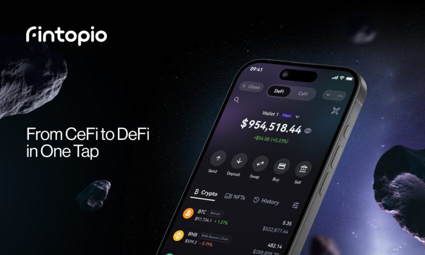Fintopio lança inovações em CeDeFi ao sair da fase beta e introduz transferências via nomes de usuário do X