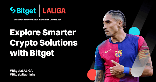 Bitget lança campanha com Raphinha, craque do Barcelona e da Seleção Brasileira, em série exclusiva de vídeos