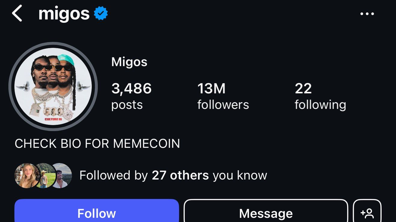 Conta Hackeada do Migos