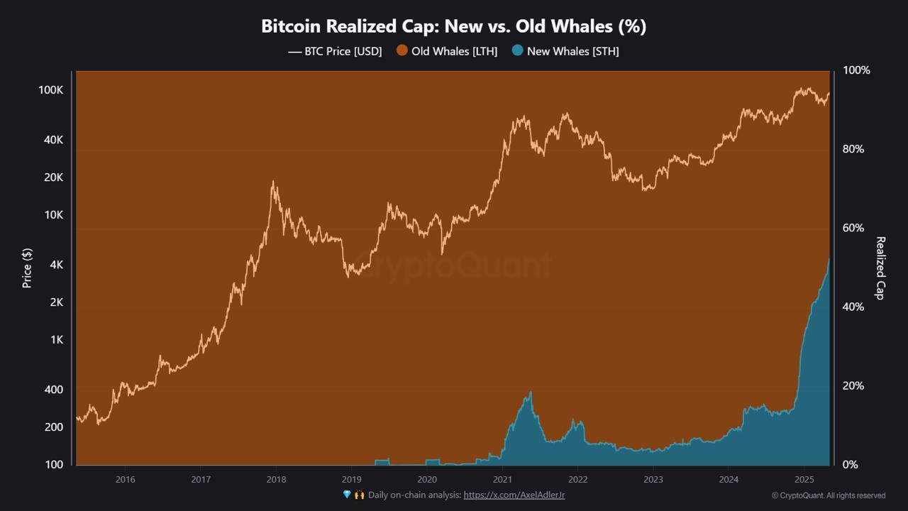novas baleias de bitcoin